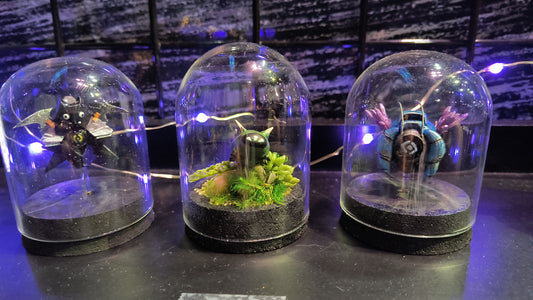 Miniature Dome Ghosts and Hive Worms